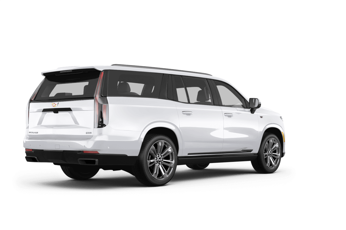 Cadillac Escalade - Back view Cadillac Escalade - Back view